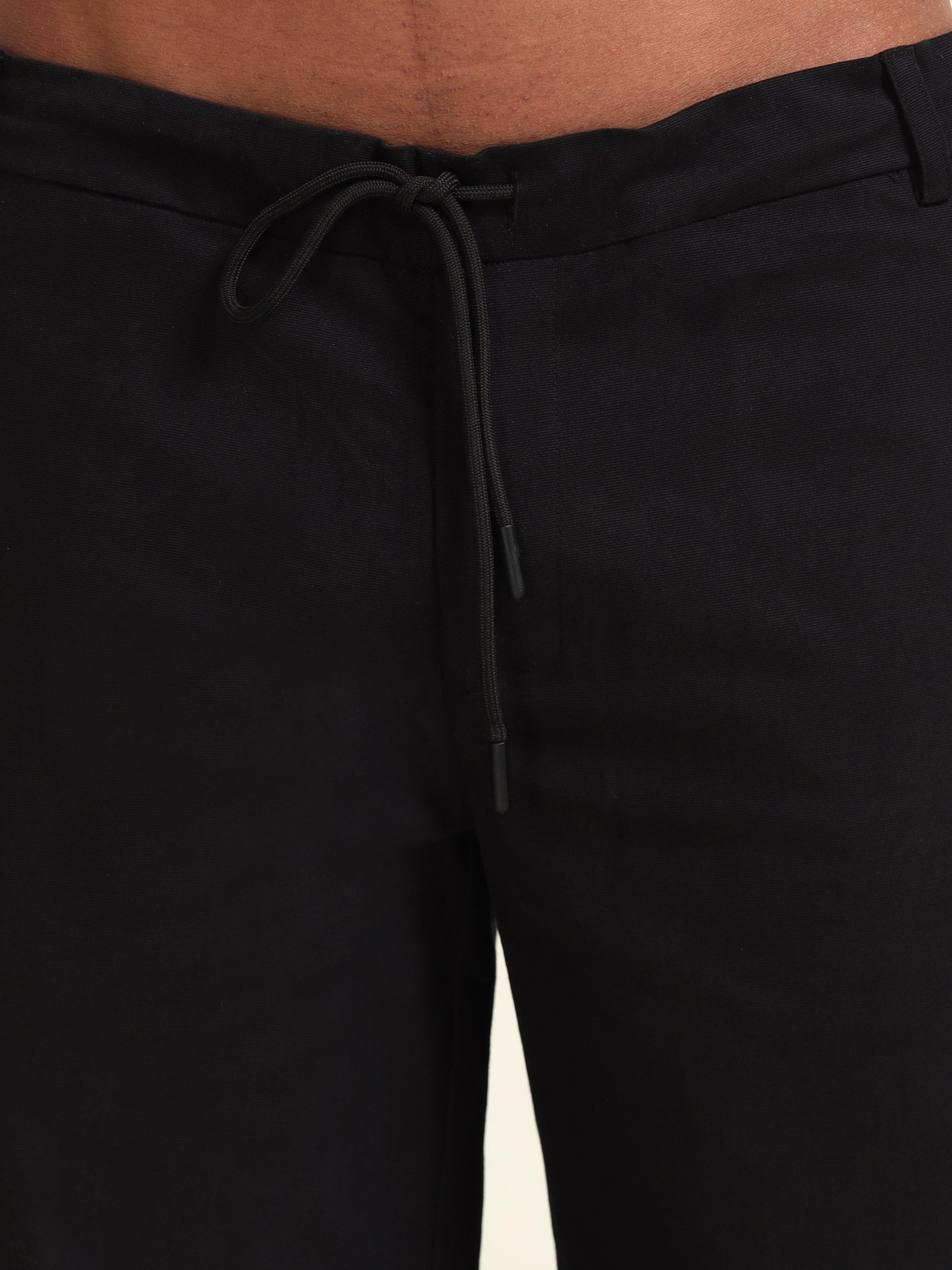 Convertible Pants To Urban Shorts - Black - D&K LUXUR