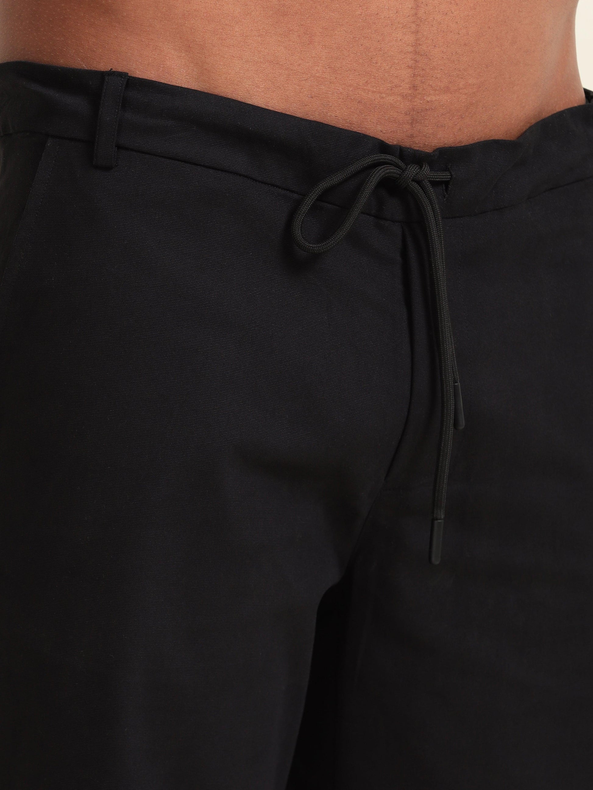 Convertible Pants To Urban Shorts - Black - D&K LUXUR