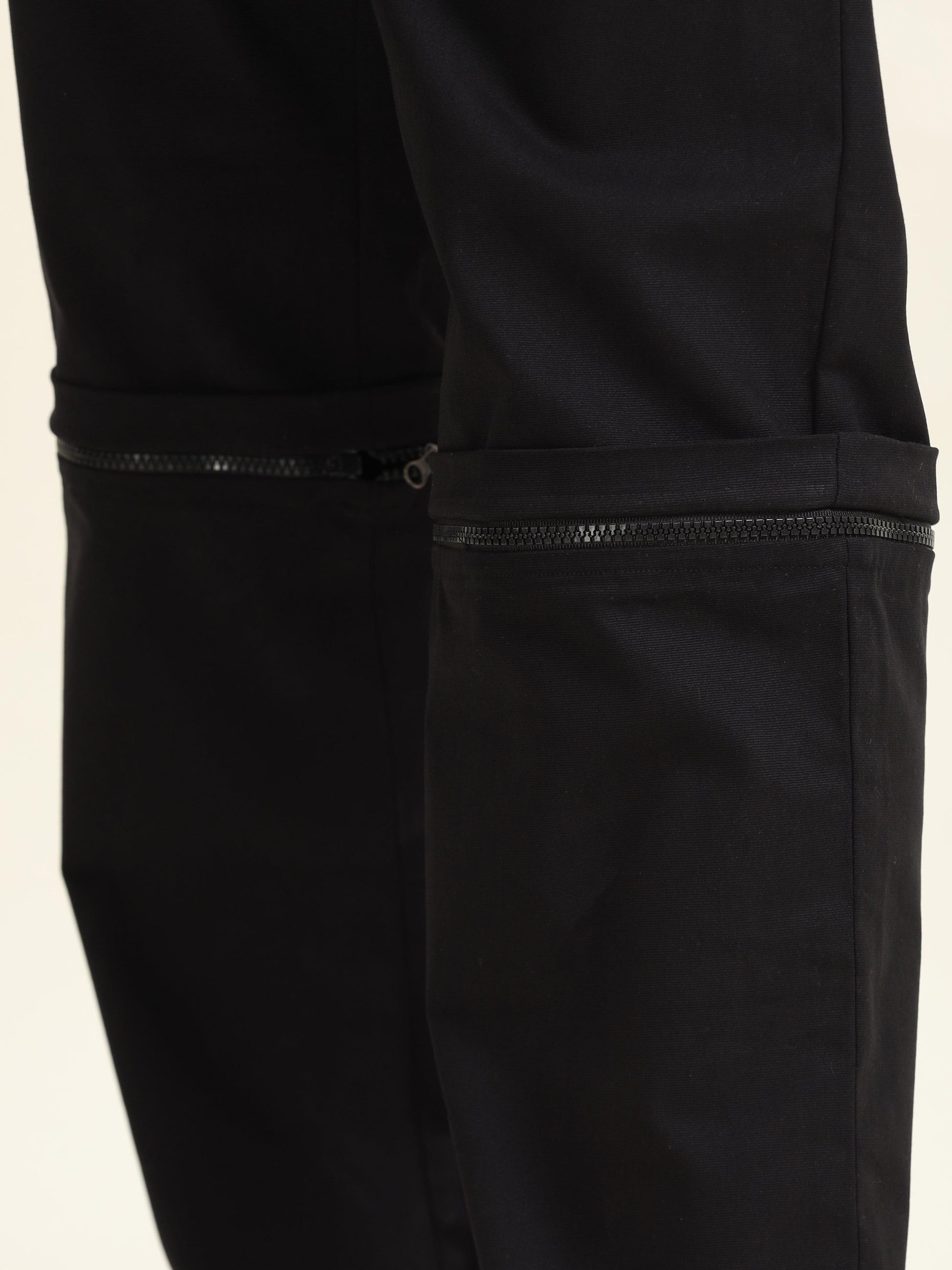 Convertible Pants To Urban Shorts - Black - D&K LUXUR