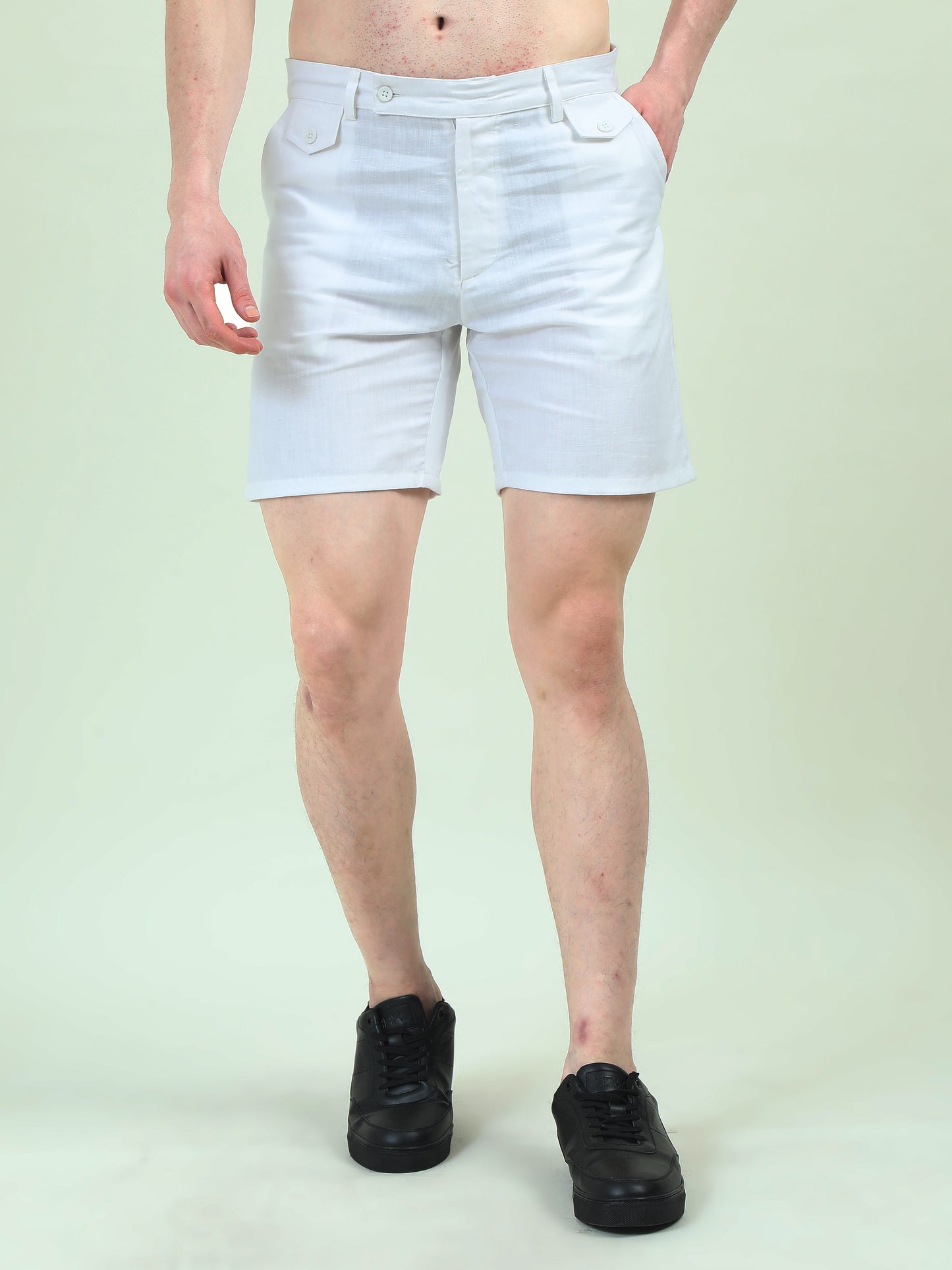 D&K Linen Shorts – Breezy Comfort with a Stylish Edge - D&K LUXUR
