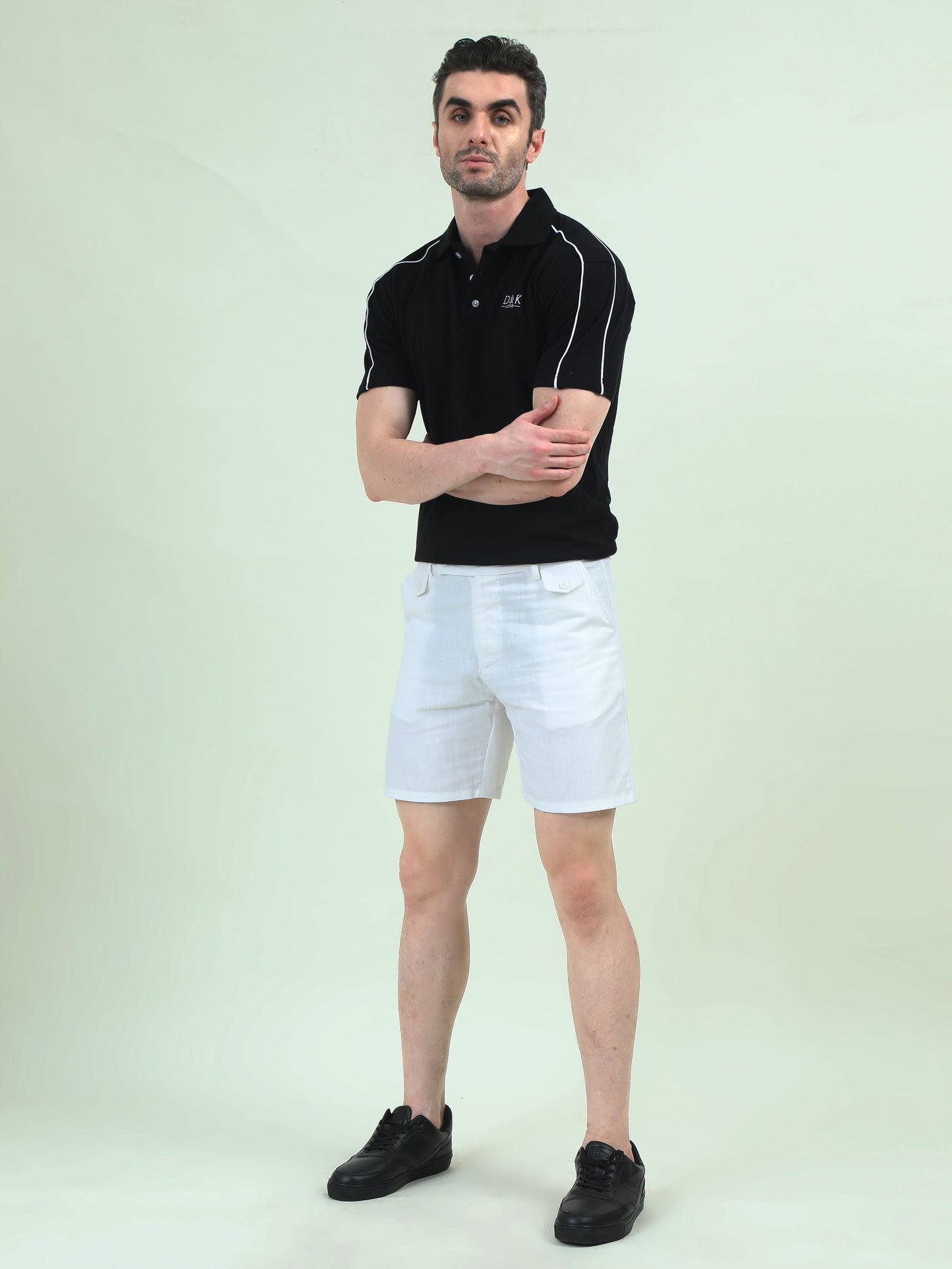 D&K Linen Shorts – Breezy Comfort with a Stylish Edge - D&K LUXUR