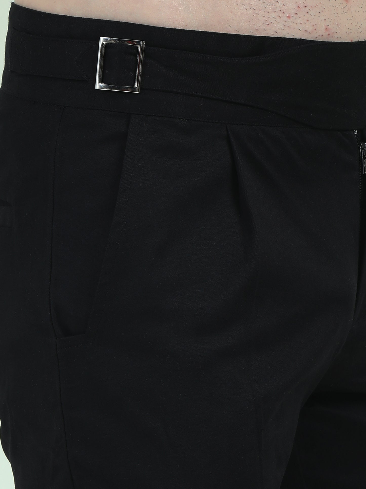 Black Gurkha Pants – Refined Elegance for Formal Wear - D&K LUXUR