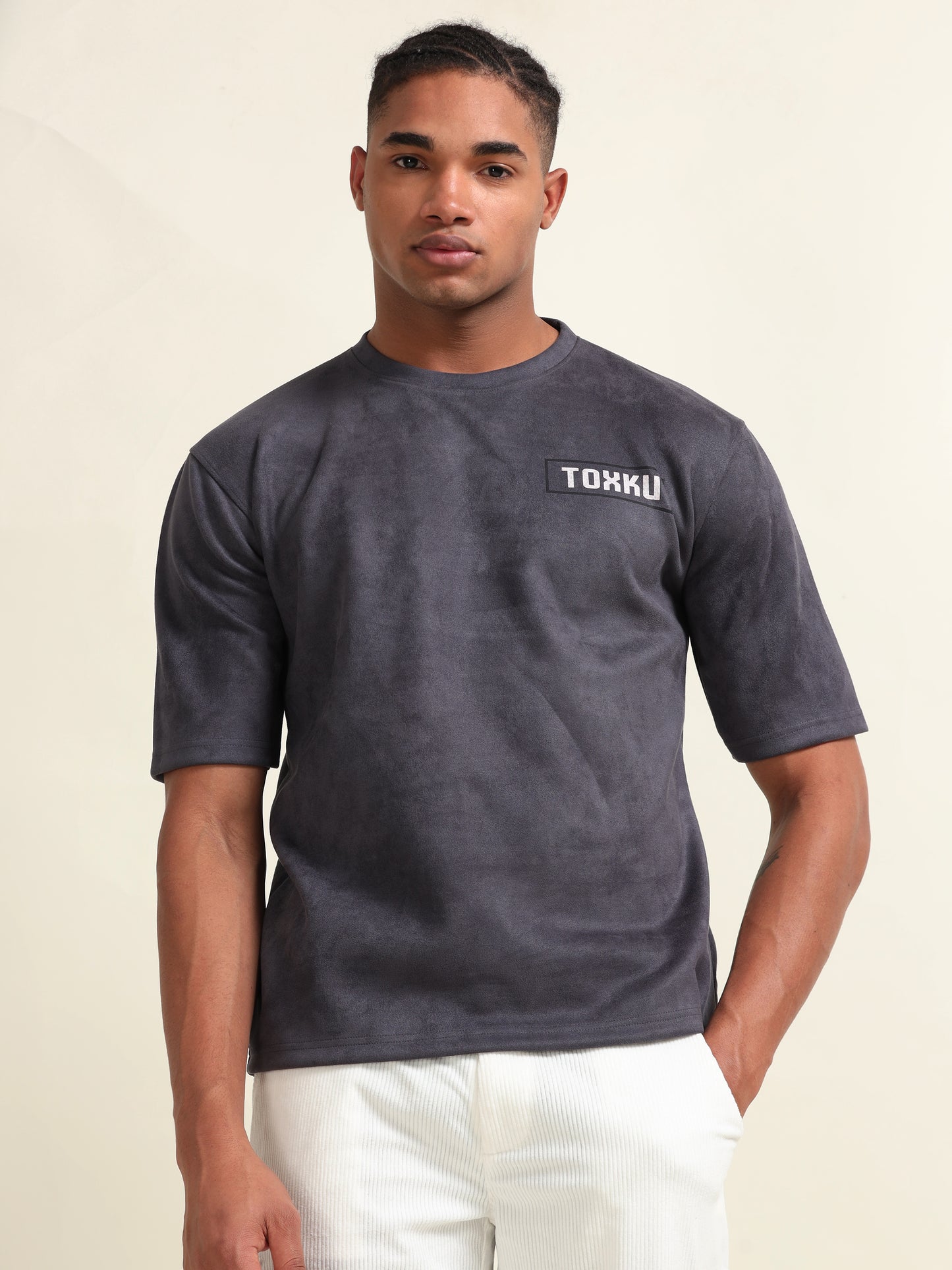 Violet Velvet Premium T-Shirt – A Statement of Elegance and Comfort - D&K LUXUR