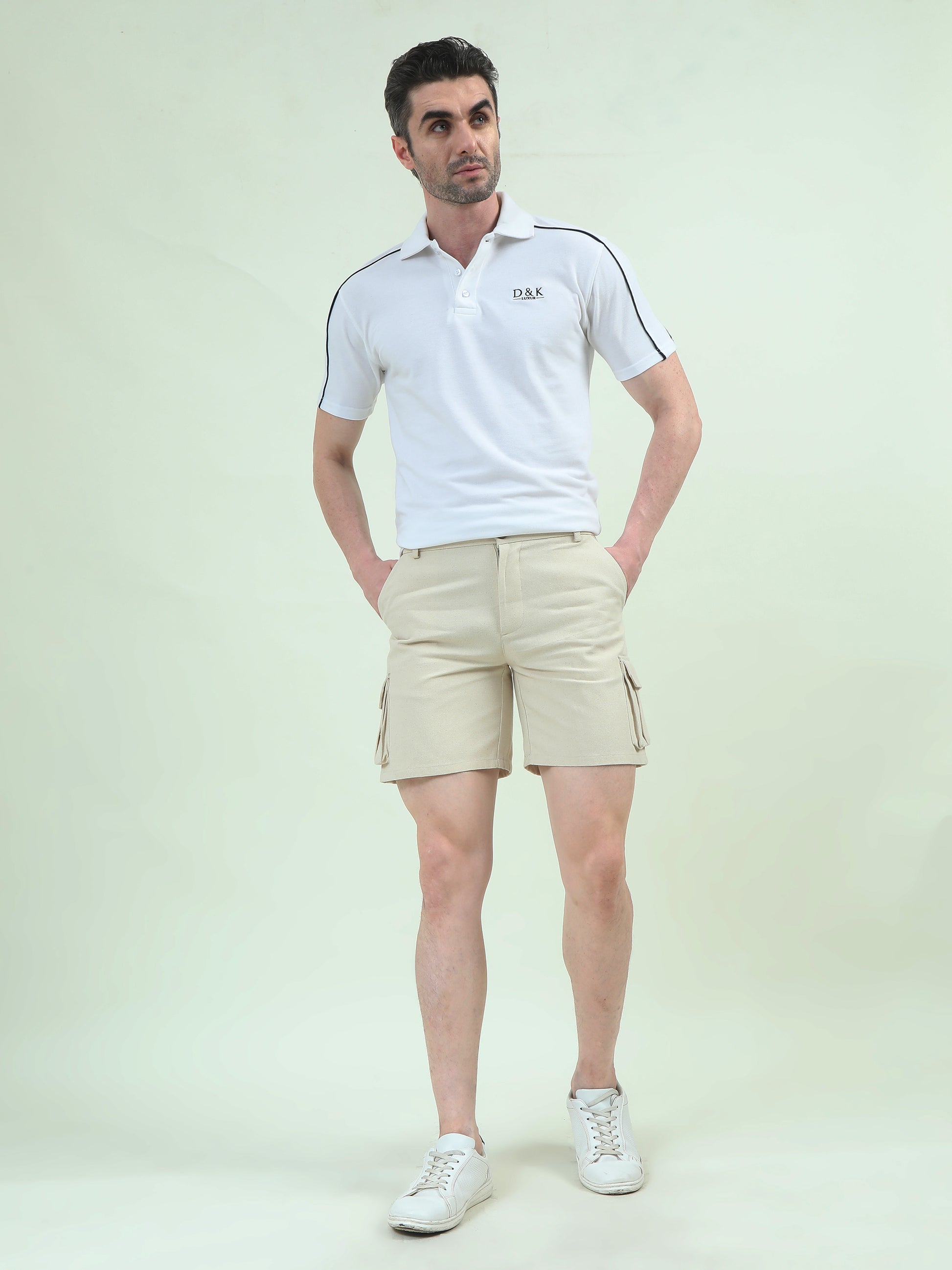 Cotton Cargo Shorts – Functional, Stylish & Adventure-Ready - D&K LUXUR