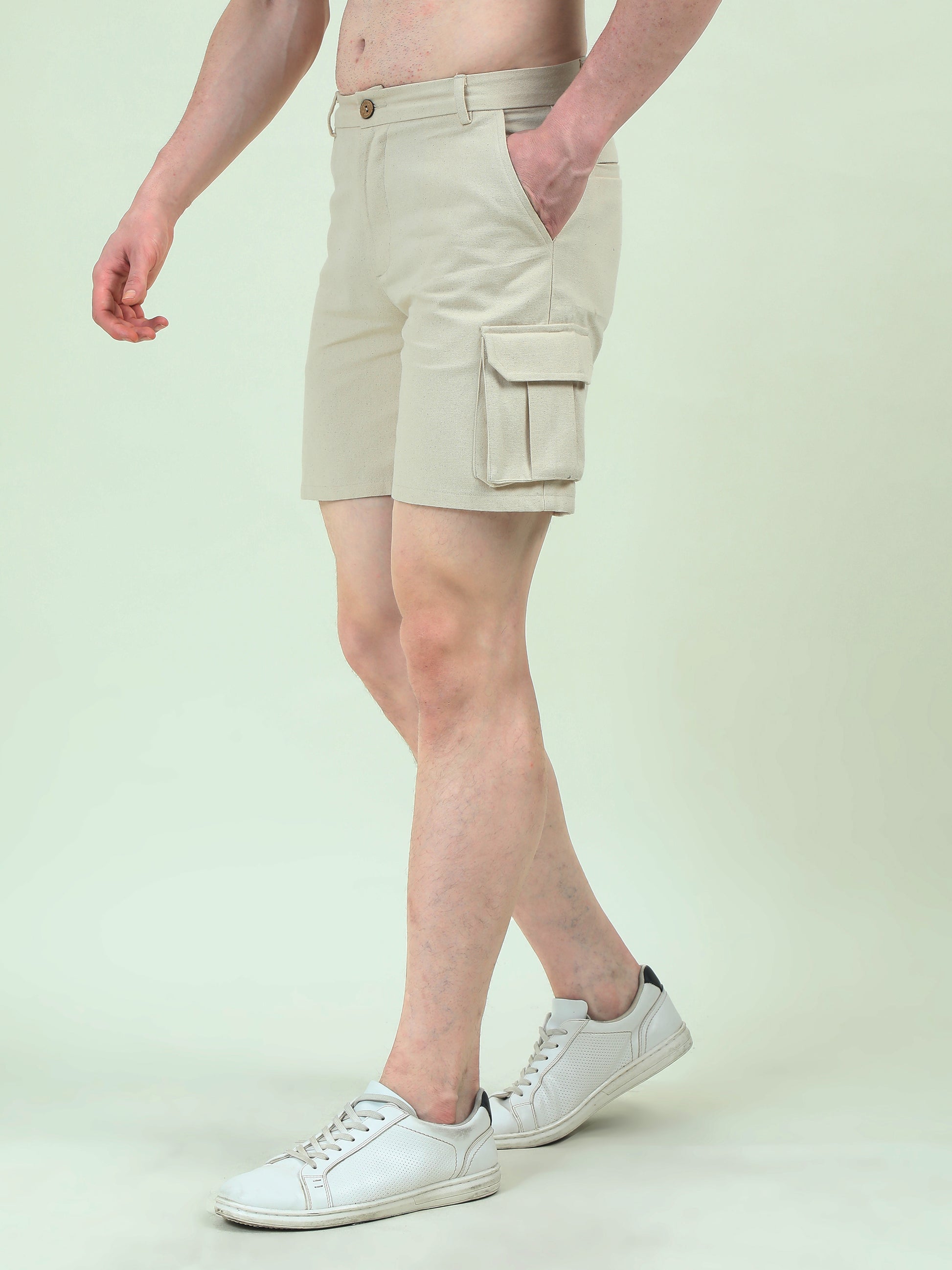 Cotton Cargo Shorts – Functional, Stylish & Adventure-Ready - D&K LUXUR