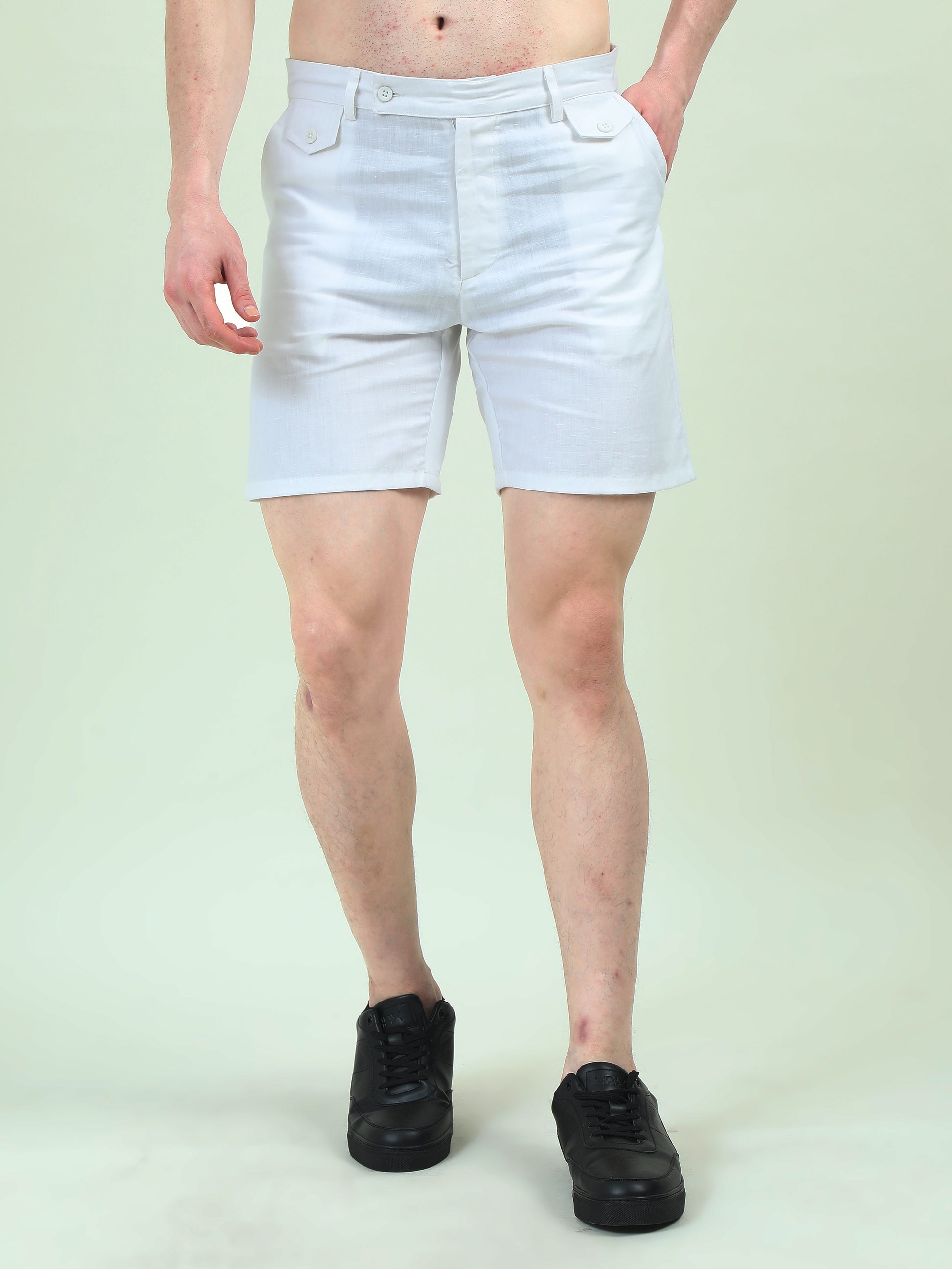 D&K Linen Shorts – Breezy Comfort with a Stylish Edge - D&K LUXUR