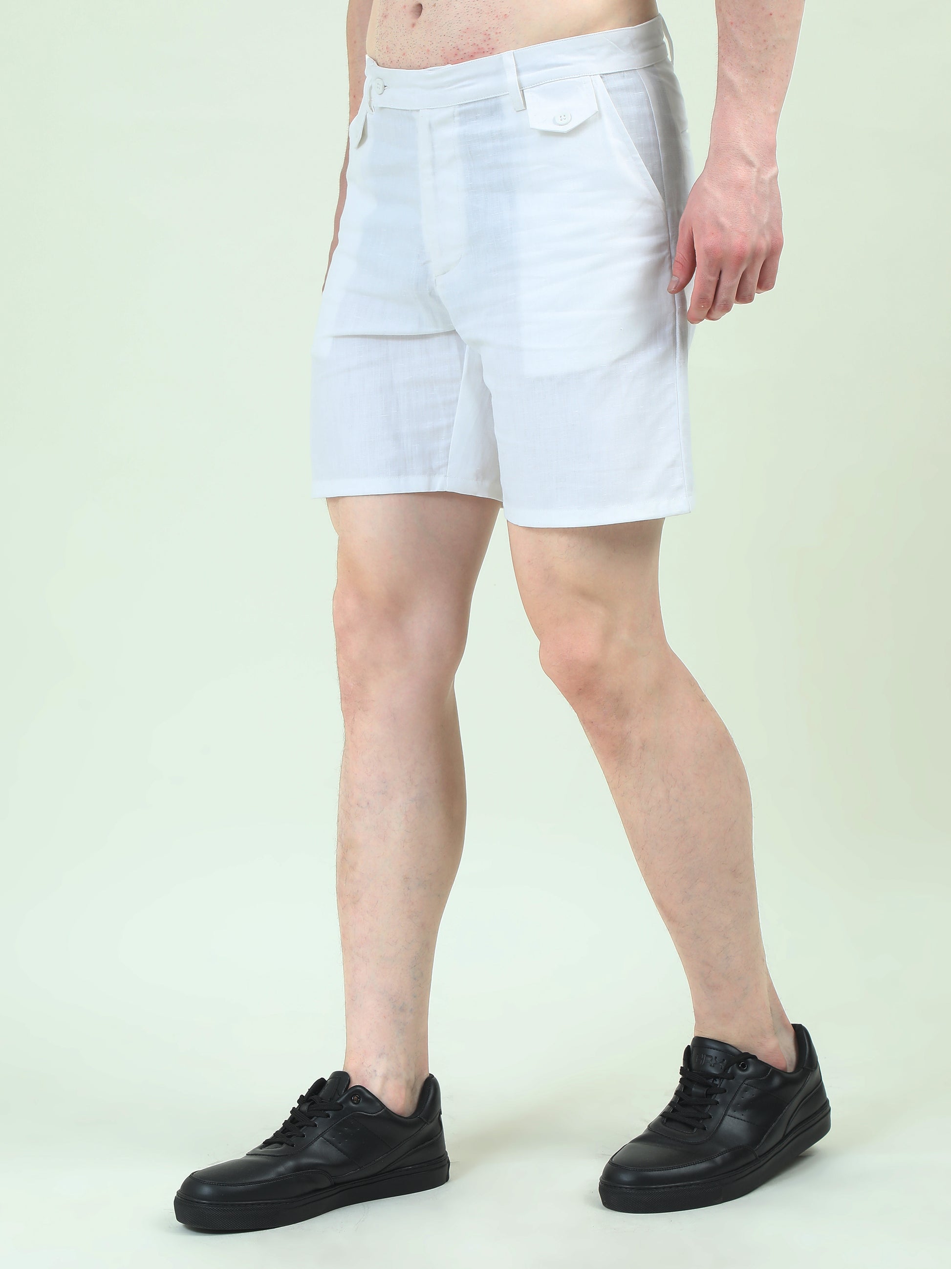 D&K Linen Shorts – Breezy Comfort with a Stylish Edge - D&K LUXUR