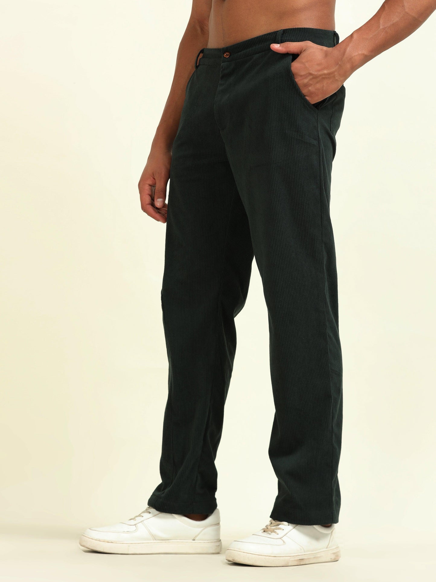 D&K Olive Green Cargo Pants – Utility Meets Effortless Style - D&K LUXUR