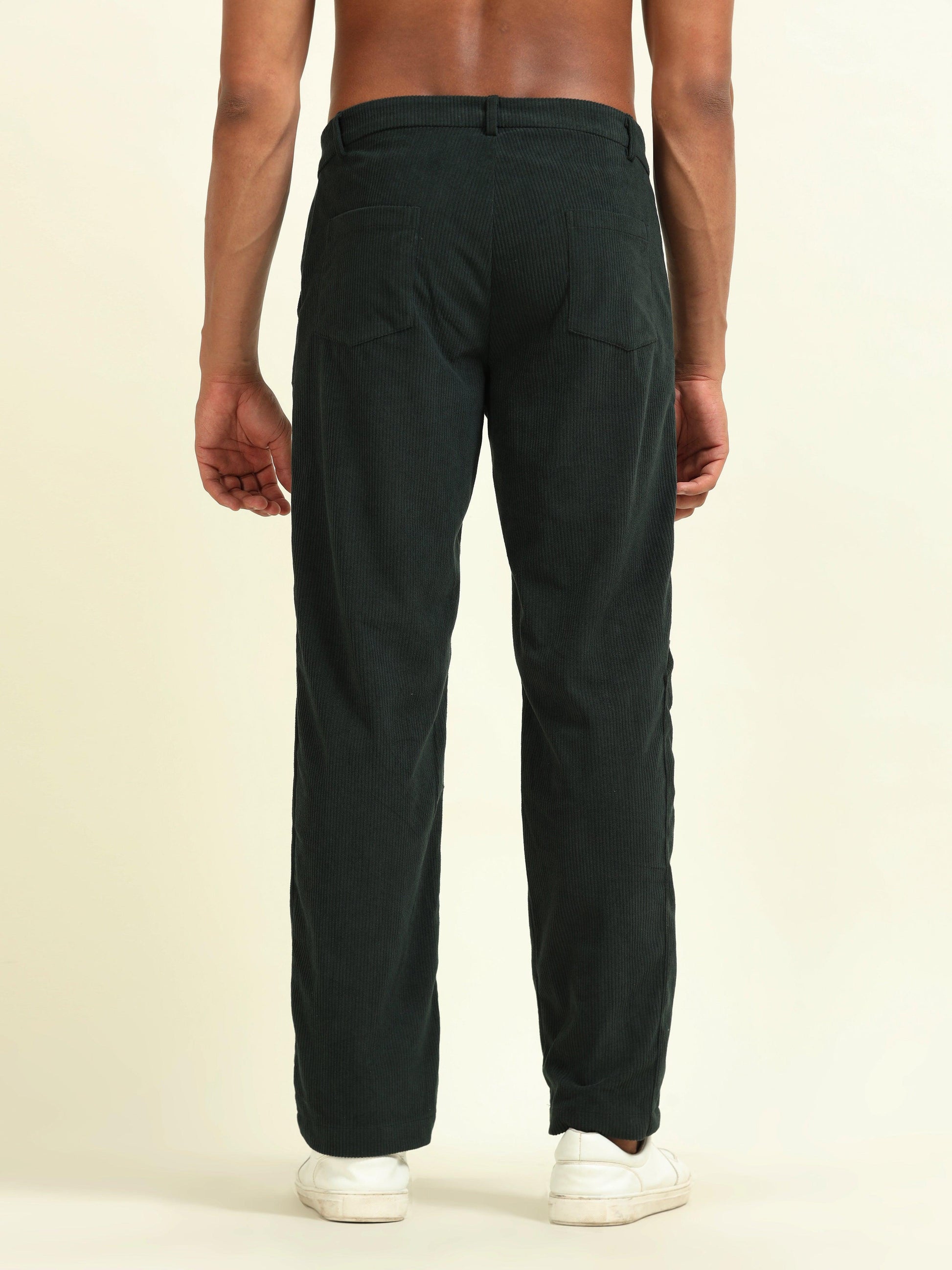D&K Olive Green Cargo Pants – Utility Meets Effortless Style - D&K LUXUR