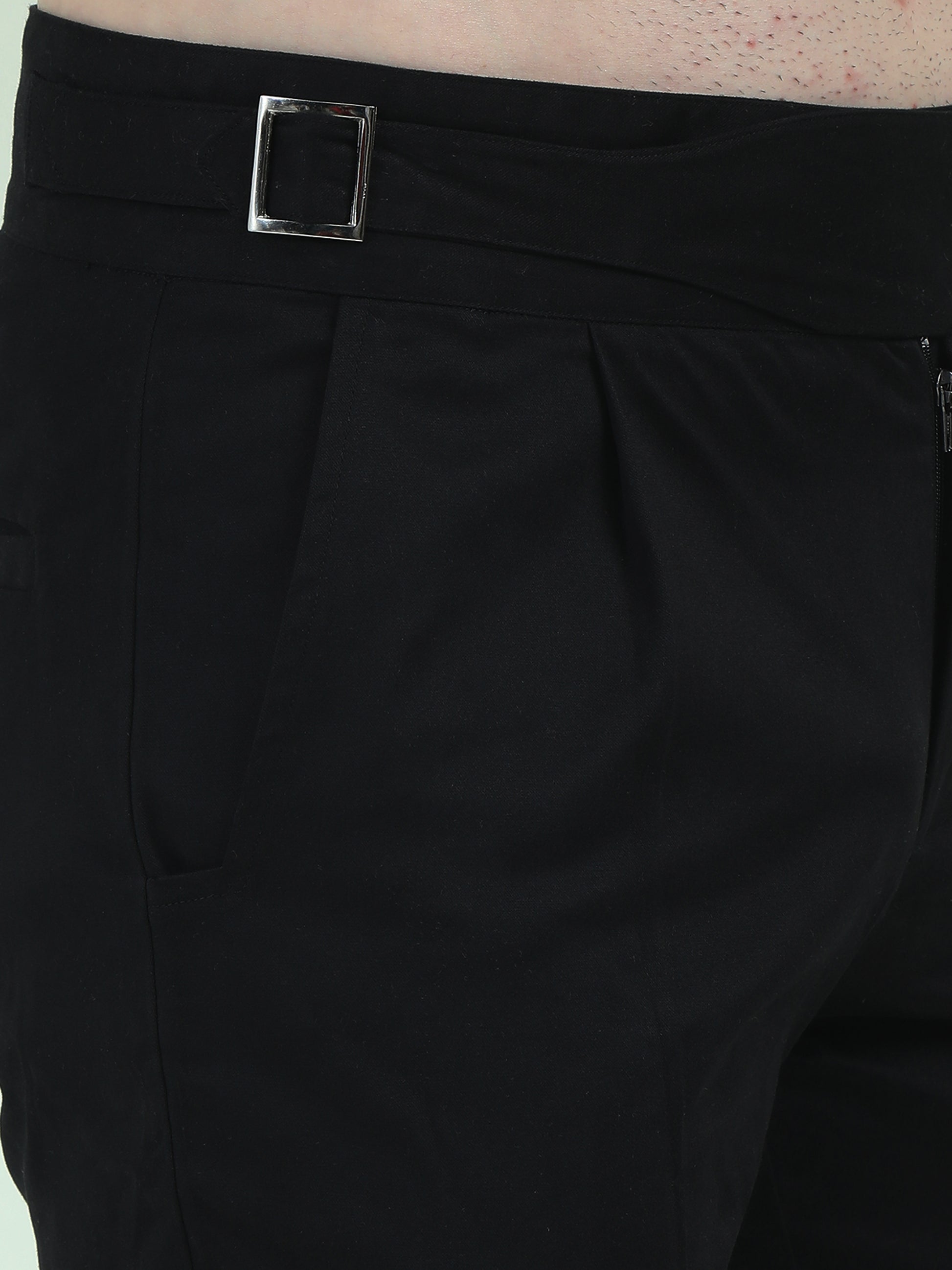 Black Gurkha Pants – Refined Elegance for Formal Wear - D&K LUXUR