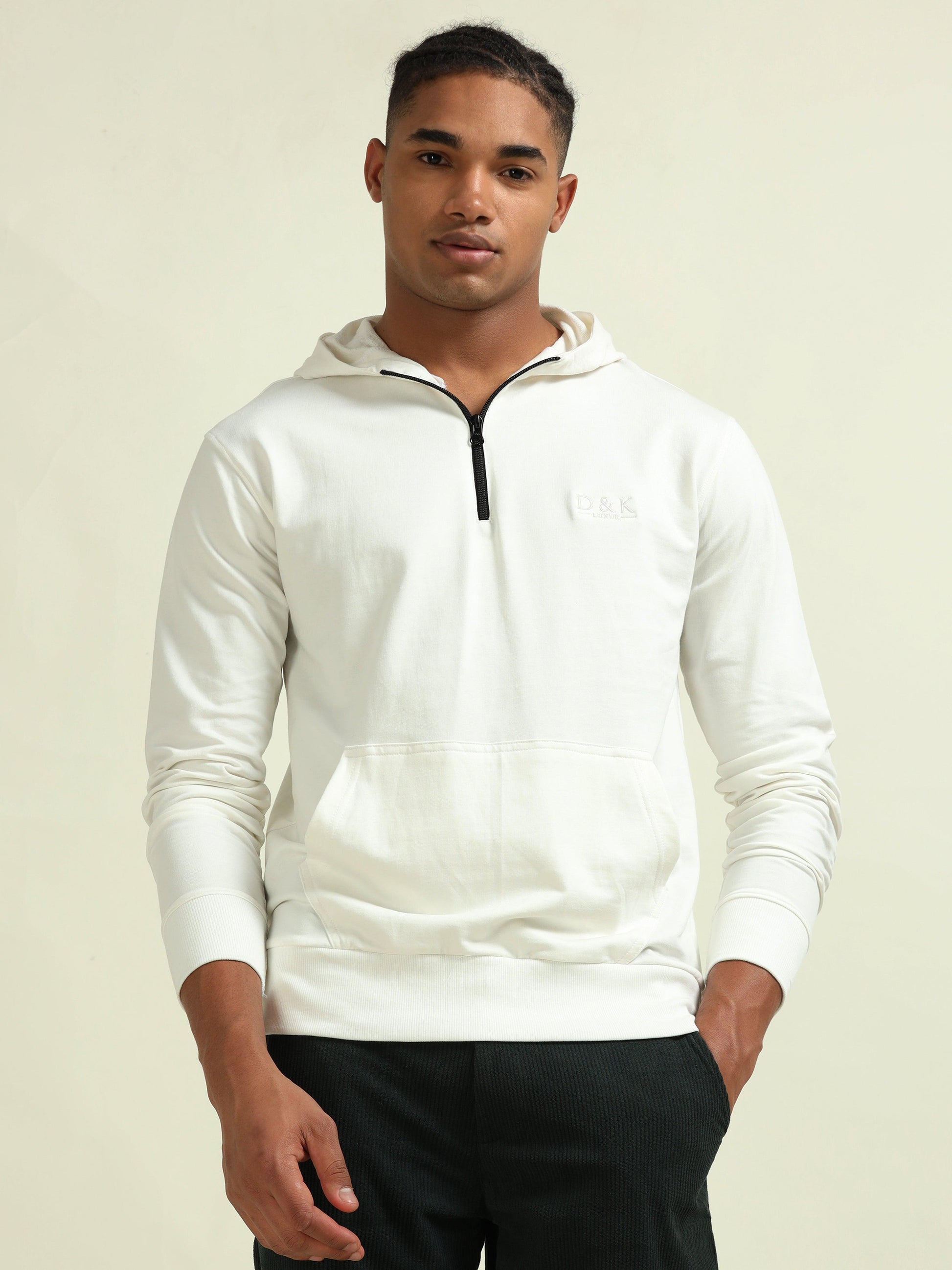 Techno Zip-Up Hoodie – Effortless Comfort, Everyday Style - D&K LUXUR