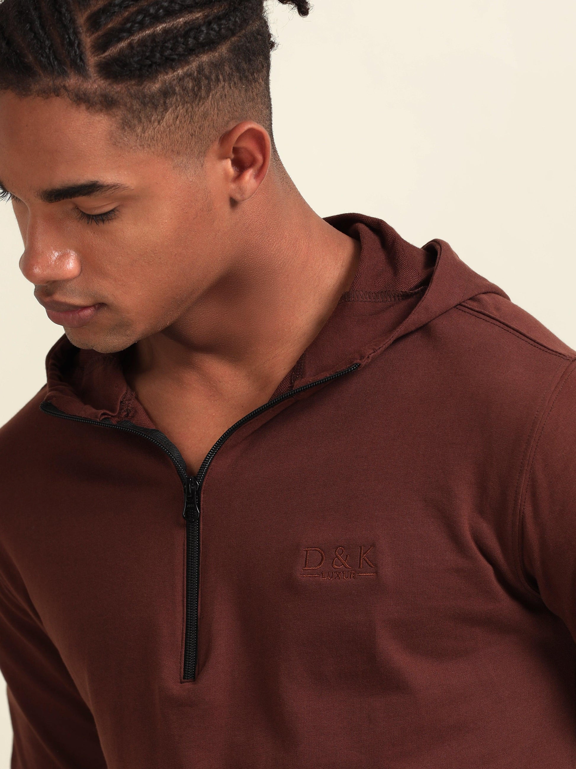 Techno Zip-Up Hoodie – Effortless Comfort, Everyday Style - D&K LUXUR