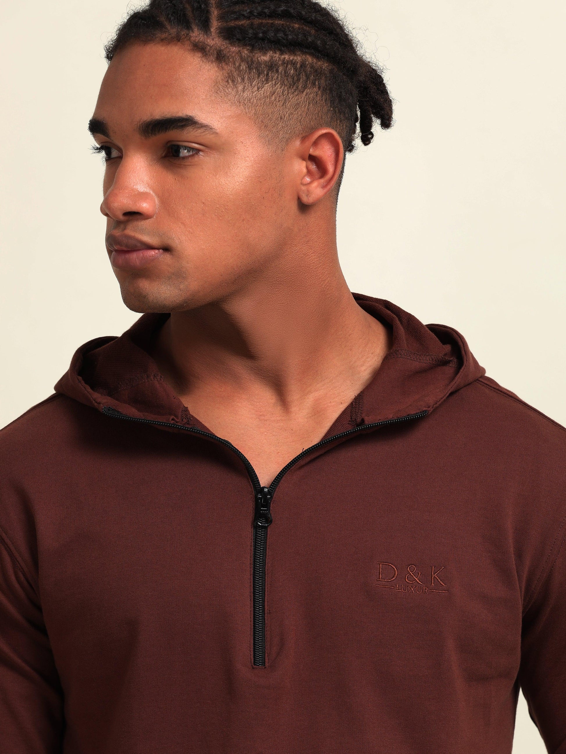Techno Zip-Up Hoodie – Effortless Comfort, Everyday Style - D&K LUXUR