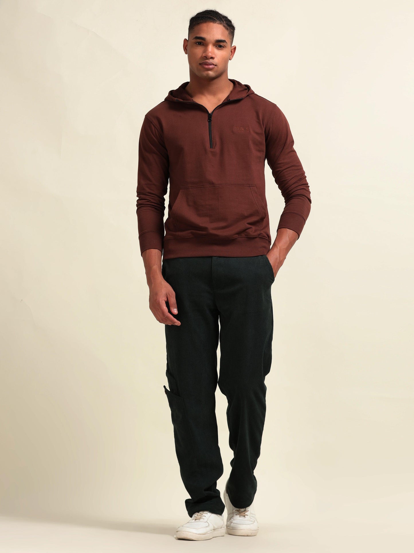 Techno Zip-Up Hoodie – Effortless Comfort, Everyday Style - D&K LUXUR